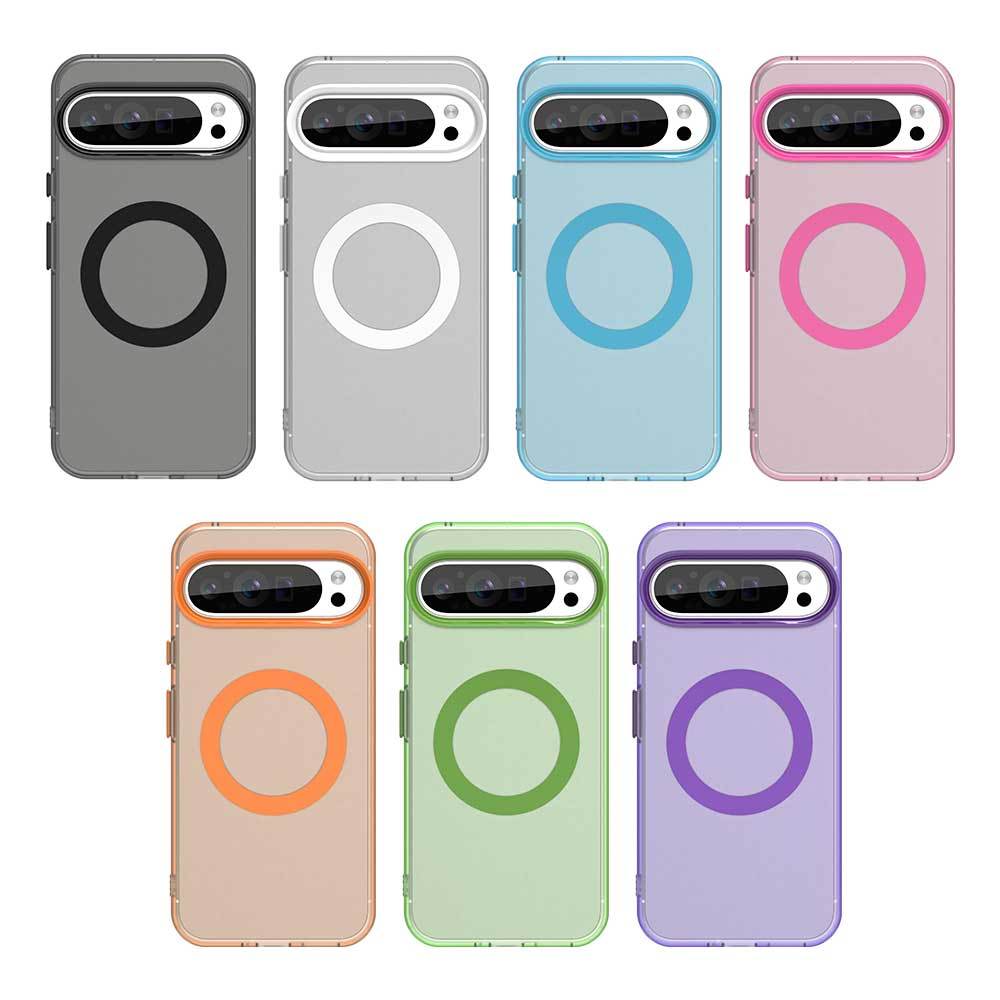 เคส Google Pixel 10 Pro XL/109 Pro XL/9 Pro/9A/8 Pro - การออกแบบลูกกวาดสีสันสดใส, กันกระแทกแม่เหล็ก, ปกมีสไตล์ที่สร้างสรรค์