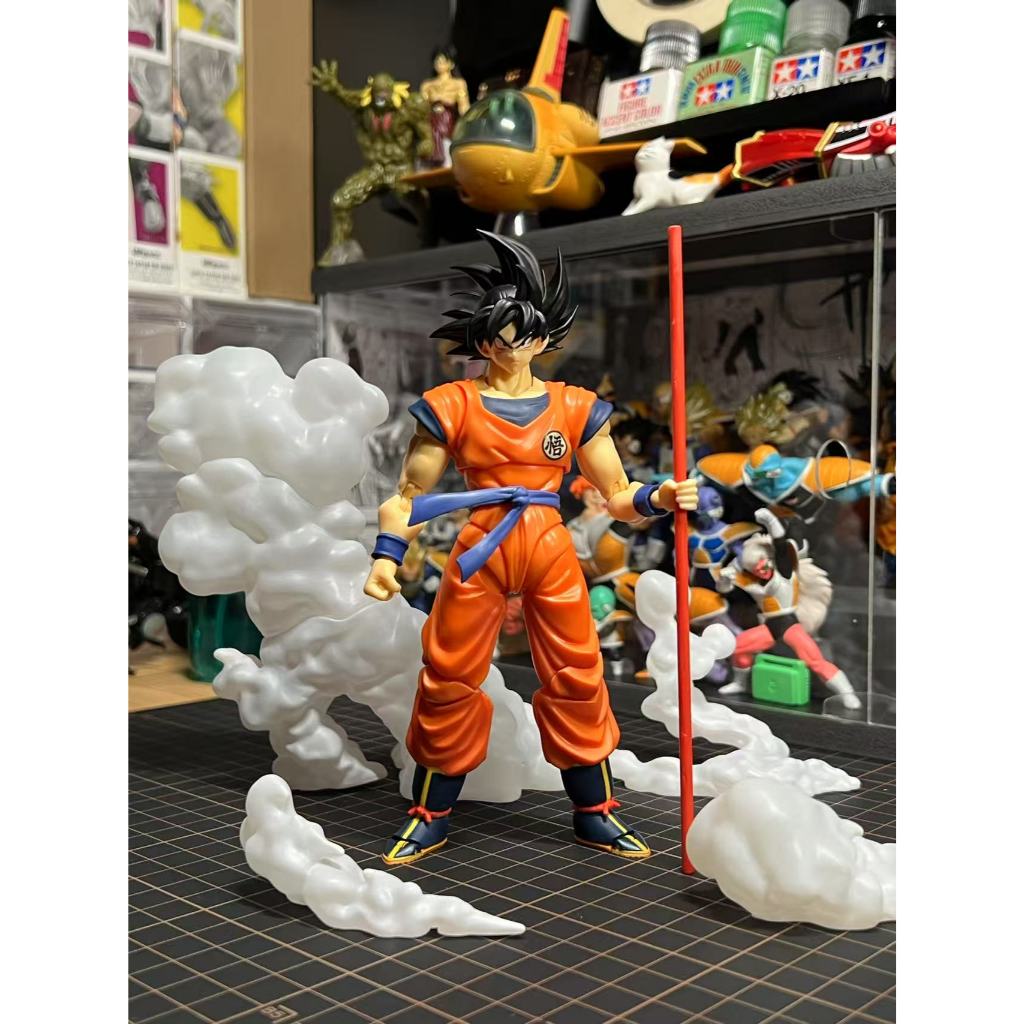 KO Bandai Soul effect ควันเทคนิคพิเศษชิ้นส่วน SHF อุปกรณ์เสริมเครื่องประดับรุ่นเอฟเฟกต์ควันไม่มีตัวเครื่อง