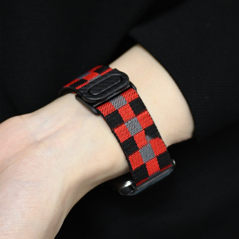 สายรัดไนลอนสร้อยข้อมือเปลี่ยนทอสําหรับ Amazfit Bip 6 5 Unity 3 U Pro S / GTS 4 Mini GTS 3 2 - รูปที่ 4