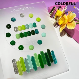 สีเจล Colorful girl New🎉 มาใหม่12สีพาสเทลพร้อมส่งCOLORFUL GIRL มาใหม่12สีพาสเทลพร้อมส่งCOLORFUL GIRL มาใหม่12 แถมชาร์ท น่ารัก
