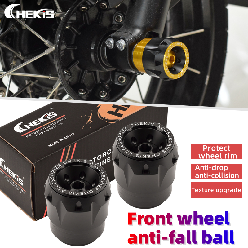 Chekis สําหรับ ZONTES V1 V2 368G 368D 368E 368K 350D 350E อุปกรณ์ตกแต่งสำหรับยึดลูกบอลกันตกด้านหน้าล้อหน้าแบบดัดแปลง 368 350 G K M D E