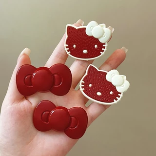 น่ารัก hello kty Collection กิ๊บติดผม Duckbill Clip Bangside Clip กิ๊บติดผม hello Kitty