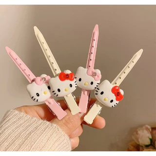น่ารัก hello kty Collection กิ๊บติดผม Duckbill Clip Bangside Clip กิ๊บติดผม hello Kitty