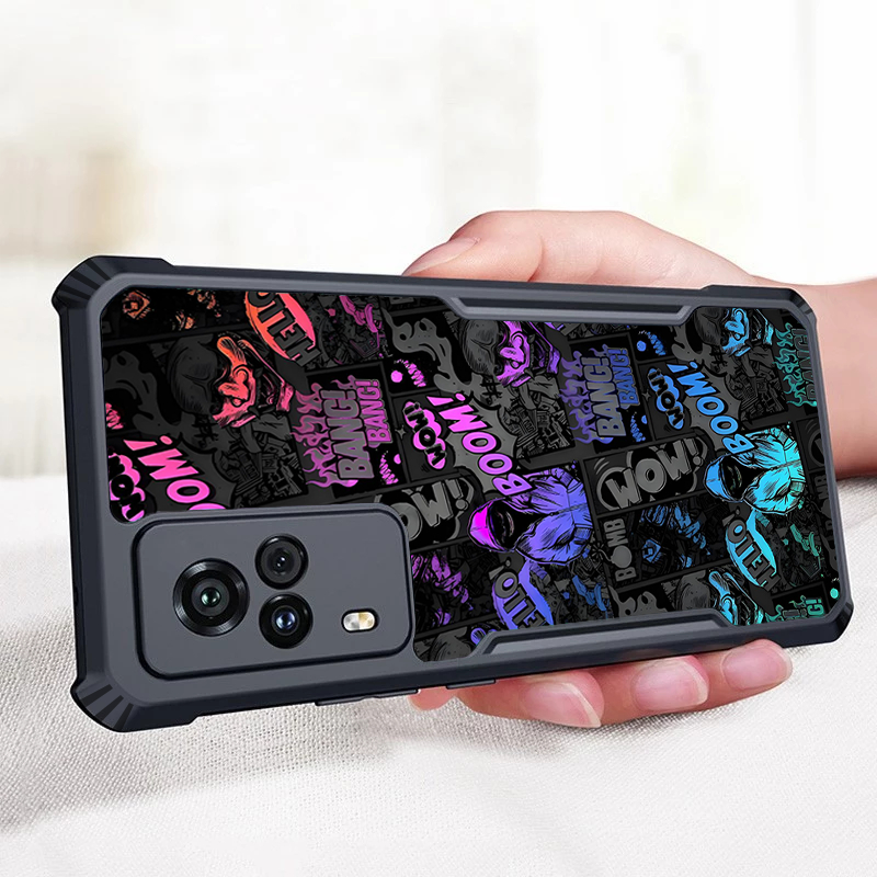 หล่อ Cool Graffiti Boom เคสโทรศัพท์การ์ตูน VIVO Y51 Y30 Y30i Y31 Y31D Y33S Y33T Y29 Y29S Y50 Y51A Y5