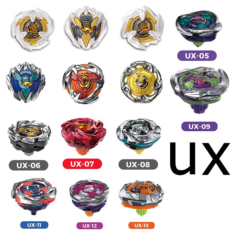 เบย์เบลด ux-01 ux-00 ux-03 ux-09 Alloy Top BX Bey X  Transmitter ของเล่นเด็ก