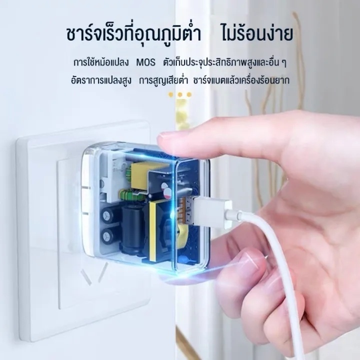 33W Type-c ชุดชาร์จเร็ว (สายชาร์จ+หัวชาร์จ) ชาร์จเร็วสูงสุด 2 เท่า สําหรับ viv X30 X50 Z1x - รูปที่ 2
