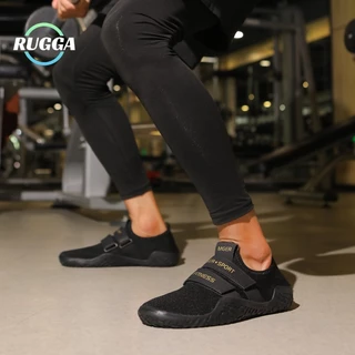 RUGGA 2025 ใหม่ Unisex รองเท้า Deadlift สำหรับฟิตเนสและโยคะ ทนทานต่อการลื่น และเหมาะสำหรับการวิ่ง