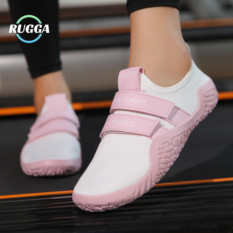 RUGGA 2025 ใหม่ Unisex คู่รองเท้าสําหรับฟิตเนส GYM โยคะยางรองเท้าวิ่งกันลื่น Deadlift รองเท้า
