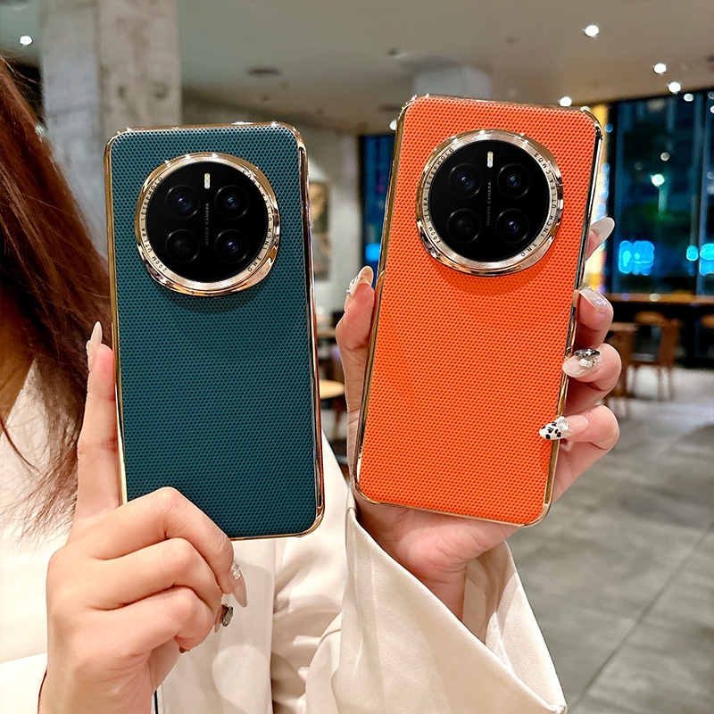 เคสสําหรับเคสโทรศัพท์ Honor Magic 7 Pro Electroplated Lattice Pattern ฝาหลังบางเฉียบ