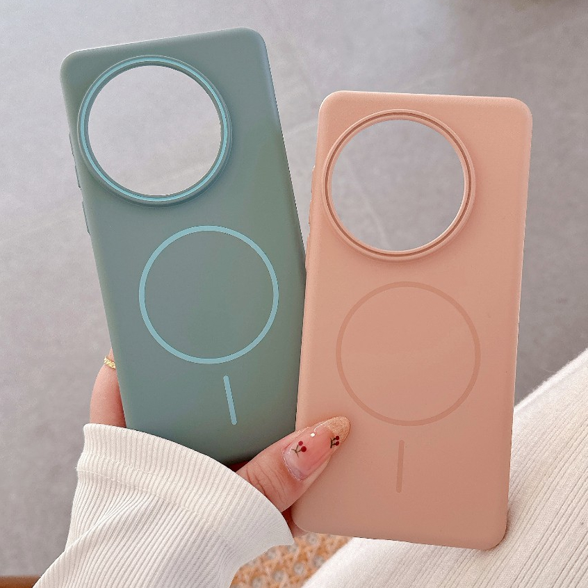 ปลอกสําหรับ OnePlus 13 1+ 13 1+13 CPH2655 CPH2653 PJZ110 เคสโทรศัพท์หรูหราแม่เหล็กไร้สายชาร์จ Froste