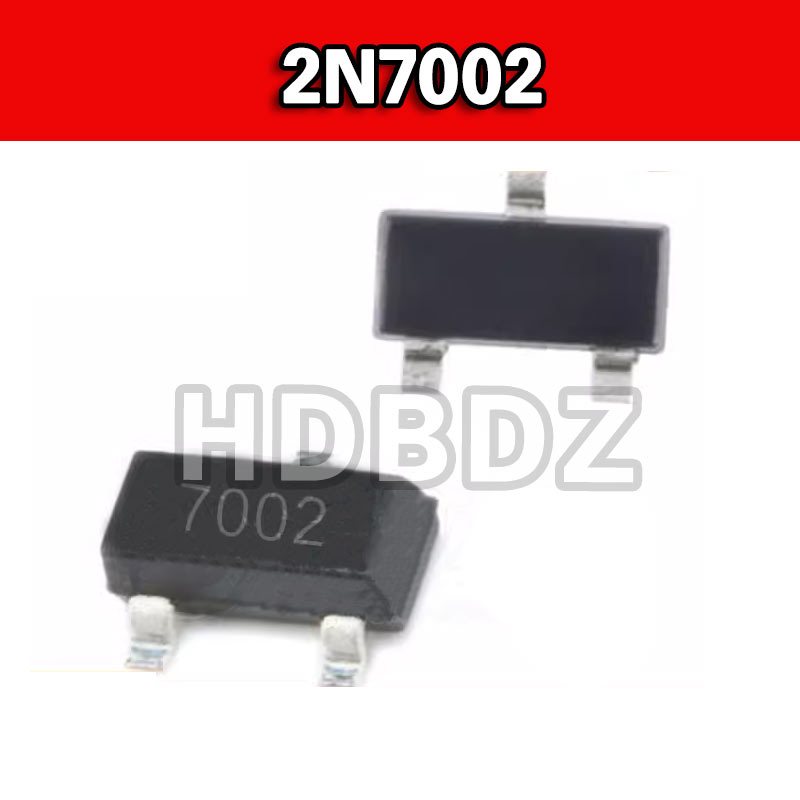 50~100pcs 2N7002  SOT23  7002 MMBT7002 Nchannel Lasting  NPN IC SMD