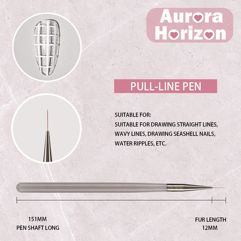พรุงส่งในกรุงเทพฯ ชุดเซ็ต อะคริลิคเล็บแปรง แปรงเล็บแปรงอะคริลิค 9 ชิ้นแปรงเล็บเครื่องมือ พู่กันไล่สี - รูปที่ 4