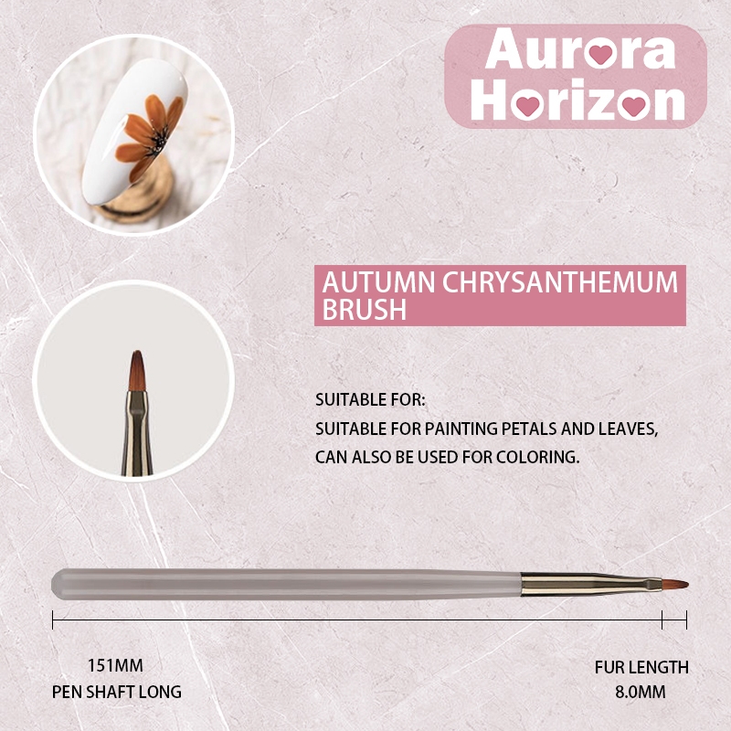 พรุงส่งในกรุงเทพฯ ชุดเซ็ต อะคริลิคเล็บแปรง แปรงเล็บแปรงอะคริลิค 9 ชิ้นแปรงเล็บเครื่องมือ พู่กันไล่สี - รูปที่ 7