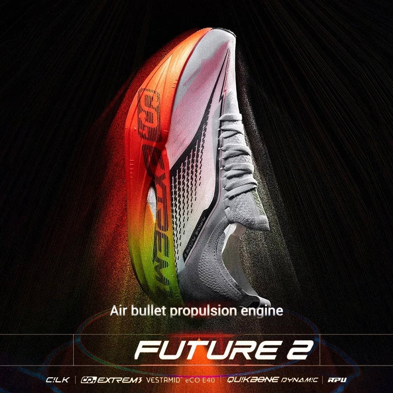 361 Degrees Furious Future 2.0 รองเท้าวิ่ง Carbon Plate Marathon thumbnail 9