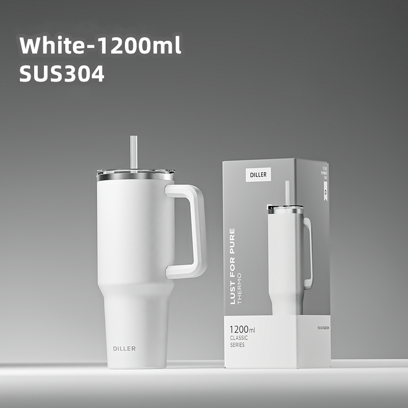 Diller Tumbler กระติกน้ําร้อนและเย็น Double Layer ขวดน้ําฉนวนสแตนเลสฟาง保温壶 1200ml - รูปที่ 7