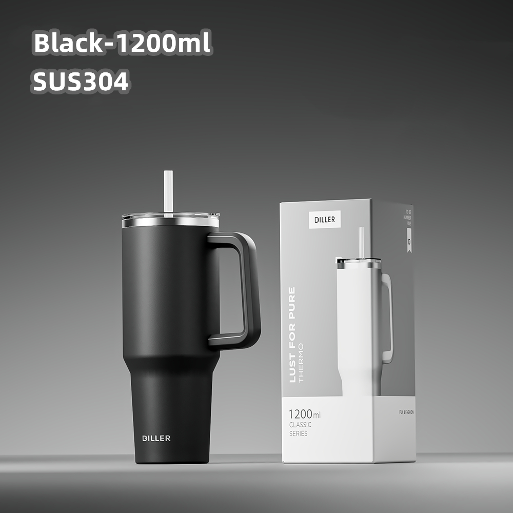Diller Tumbler กระติกน้ําร้อนและเย็น Double Layer ขวดน้ําฉนวนสแตนเลสฟาง保温壶 1200ml - รูปที่ 6