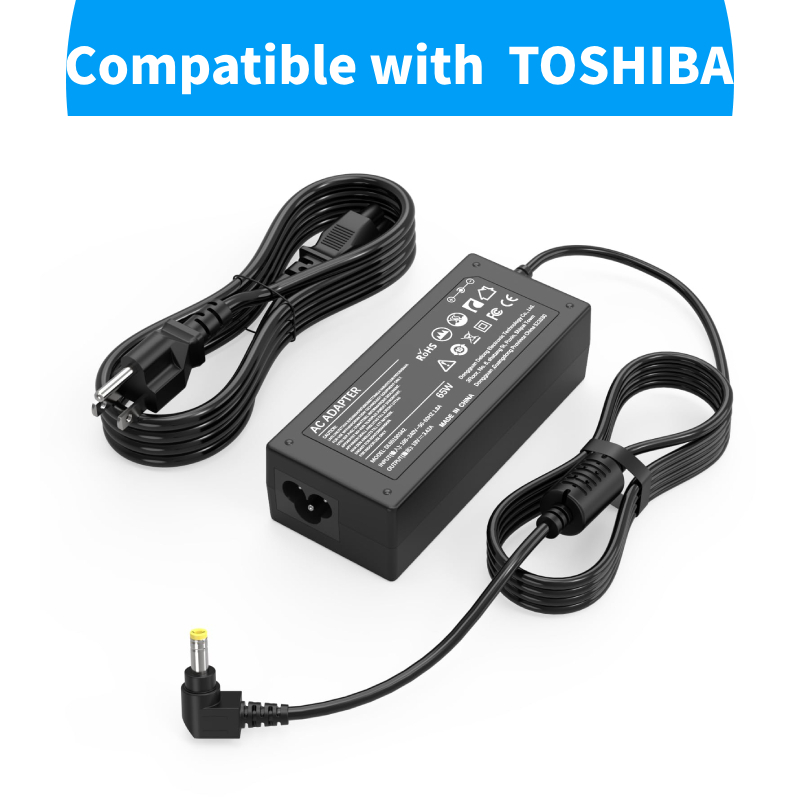 65W แล็ปท็อปสําหรับ Toshiba Satellite 19V 3.42A 5.5 x 2.5 มม.C55 C55D C655 C855D L55 L745 L655 L755 