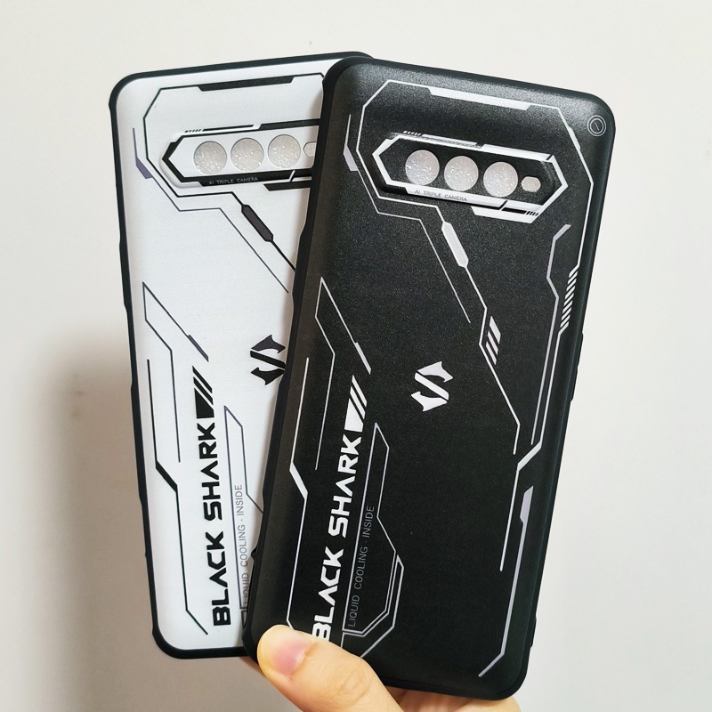 สําหรับ Black Shark 4 Pro HD ทาสีซิลิโคนนุ่ม TPU เคสโทรศัพท์สําหรับ Xiaomi Black Shark 4s Pro เคสด้า