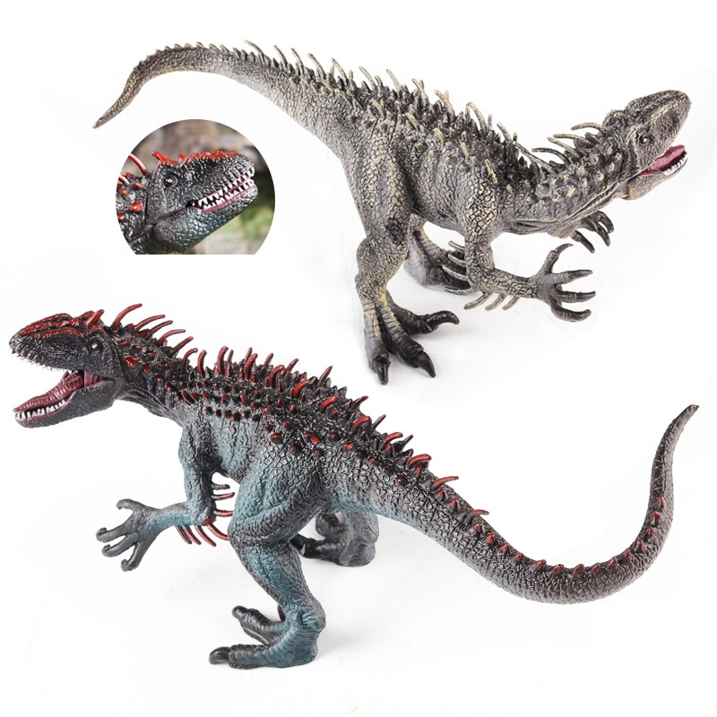 Solid Tyrannosaurus Rex ของเล่นไดโนเสาร์ Tyrannosaurus Rex จําลองสัตว์รุ่นเด็กเด็กไดโนเสาร์เครื่องปร