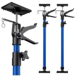2pcs Telescopic Support Rod Hanging Cabinet Wooden Ceiling Door Frame Raising Lifter
