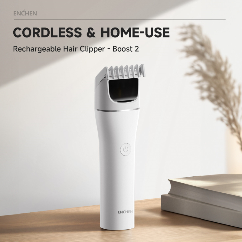 ENCHEN Boost 2 Professional Hair Clipper เครื่องโกนหนวดไร้สายปรับผม Clipper ผู้ชาย Body