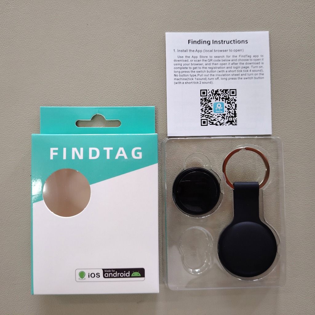 Smart Tag Tracker งานระบุตําแหน่ง FindTag APP ,ระบบคอมพิวเตอร์สมาร์ทโฟน Android/IOS