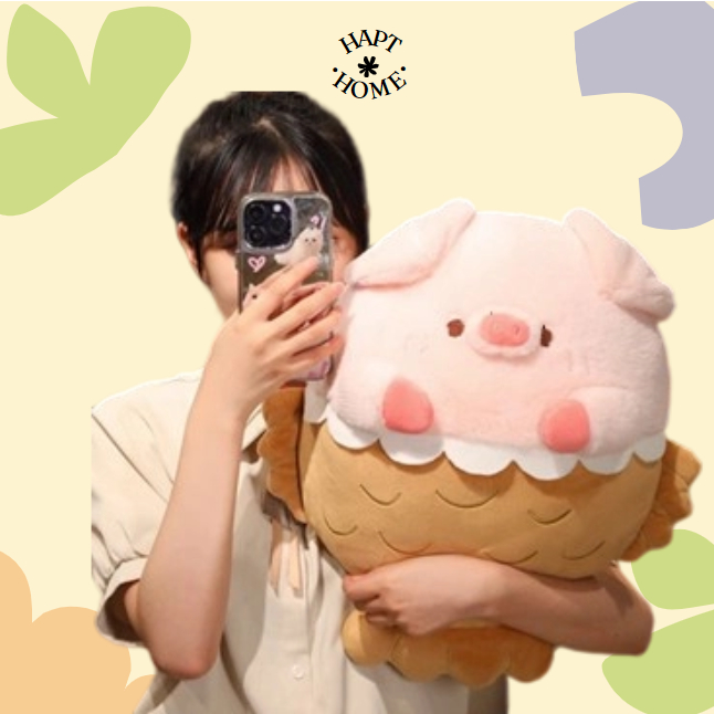 [ของขวัญ] หมอนกอด Cozy Home Life หมูน่ารัก นุ่มฟู กลิ่นลาเวนเดอร์ สำหรับนอนหลับ+ของขวัญวันเกิด เด็กผู้หญิง ส่งฟรี ด่วน