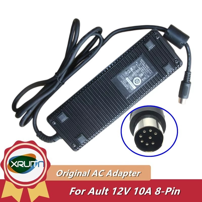ใช้ของแท้ MW122KA1223F52 12V 10A 120W 8PIN AULT Medical Power Supply สําหรับ Mindray M5 M7 AC Adapte