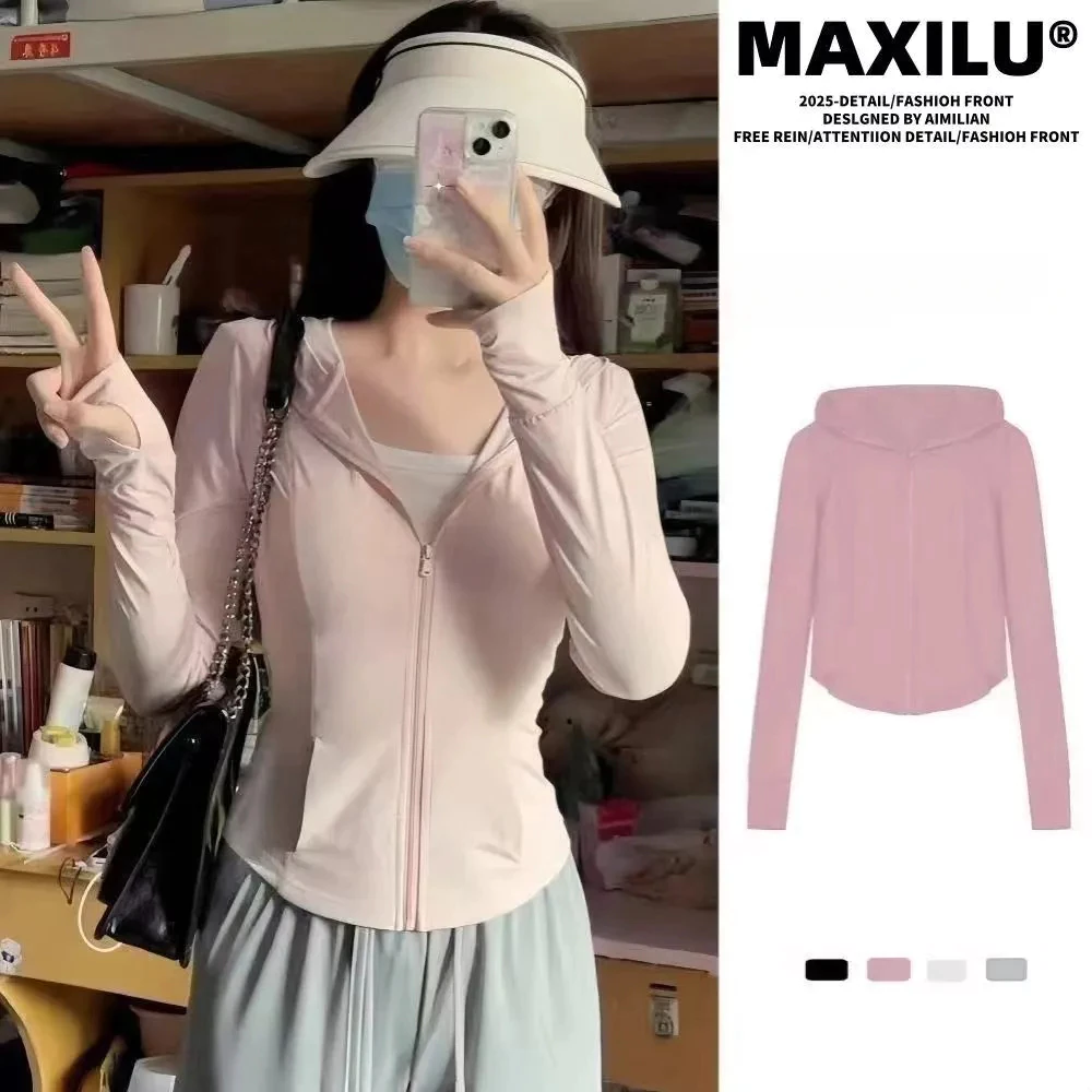 UNIQLO เสื้อกันยูวี หมวกกันแดด เสื้อผ้าออกกำลังกาย UPF50+ เนื้อผ้าบางใส่สบาย ได้จริง เนื้อผ้าบางใส่สบาย กีฬาโยคะ