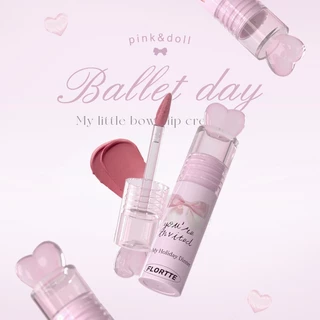 Flortte Small Bowknot Series Film-Forming Lip Cream Series (6 สี) 2.2g FLORTTE Official Store