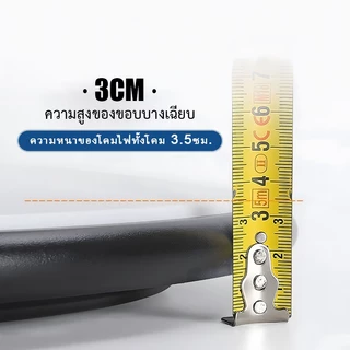 GOGEOUS 3 สี โคม LED 30/40/50 ซม. ไฟเพดาน สไตล์เรียบง่าย ไฟเพดาน ความสว่างที่ปรับได้ ด้วยการควบคุมระยะไกล หลอดไฟเพดาน