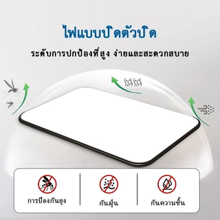 GOGEOUS 3 สี โคม LED 30/40/50 ซม. ไฟเพดาน สไตล์เรียบง่าย ไฟเพดาน ความสว่างที่ปรับได้ ด้วยการควบคุมระยะไกล หลอดไฟเพดาน