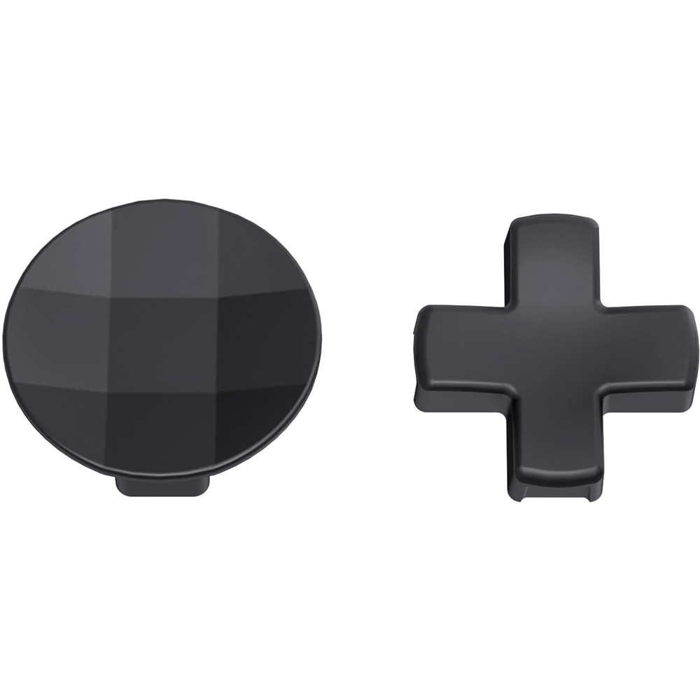 2 pcs Metalic สีดําแม่เหล็กสแตนเลส D-Pads อะไหล่ทดแทนทิศทาง Pad ปุ่มชุดสําหรับ Xbox One Elite & Xbox One Elite Series 2 Controlle