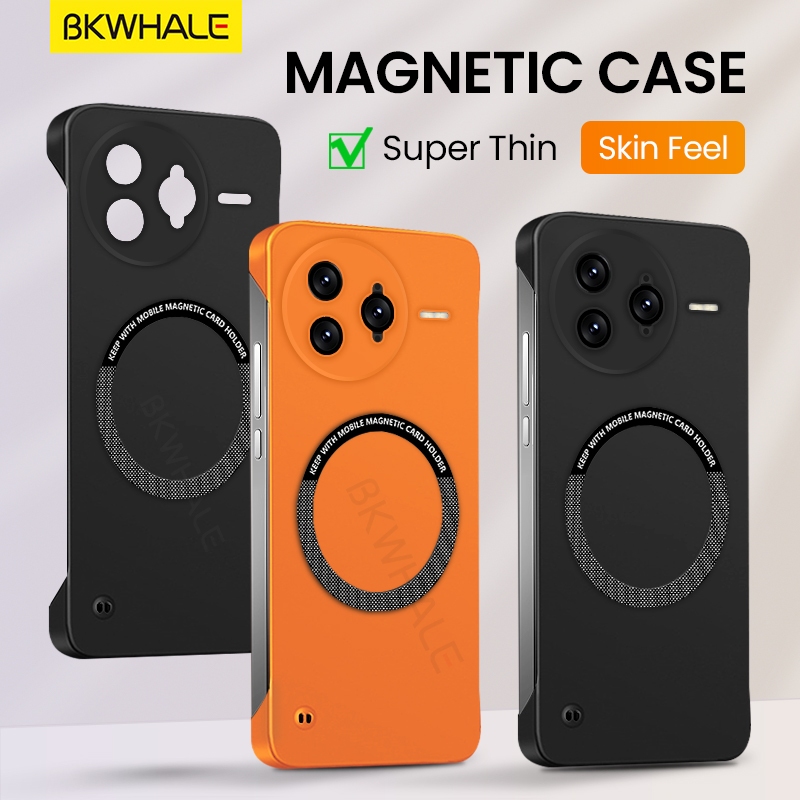 BKWHALE เคสโทรศัพท์แม่เหล็กสําหรับXiaomi Poco F7 Ultra F7 Pro F6 F5 Pro X6 X7 Pro MI 17 Pro Max 15 14 13 Ultra 13T Pro Superบางไร้ขอบปกหลังกันกระแทกปลอก
