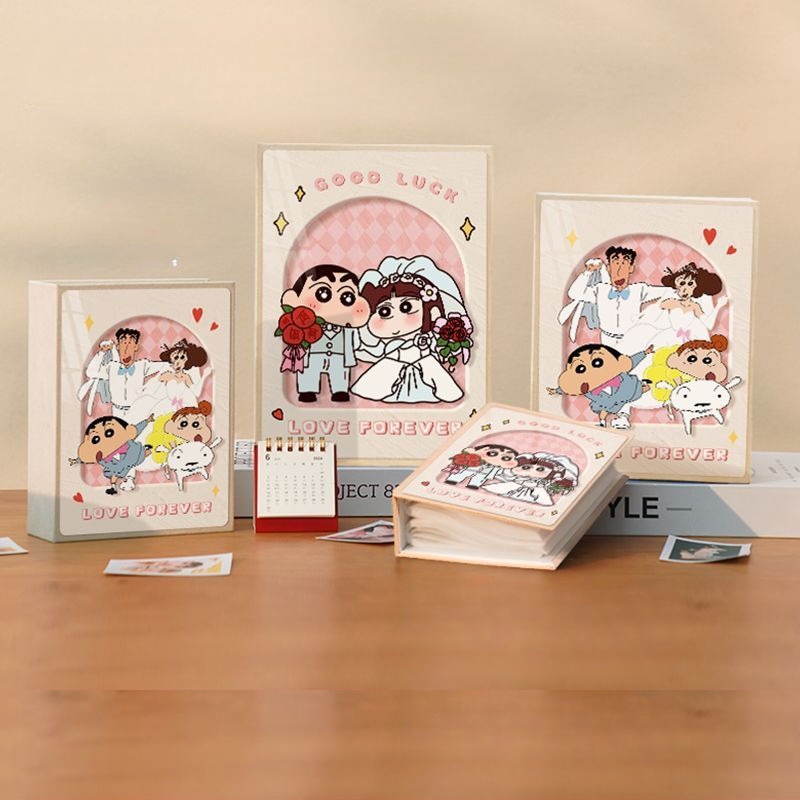 อัลบั้มรูป 4R อัลบั้มภาพ 3R 5R หนังสือ 200 กระเป๋า 3x5 รูปภาพ 4x6 รูปภาพ 5x7 รูปภาพ Albumbook ลายเครยอนชินจัง