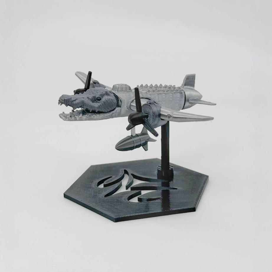 Tung Tung Tung Sahur & Trralo Tralala 3D-Printed Action Figure ชุดของเล่น Movable Arms AI-Genered Brainrot Meme Collectible Stick Man Shark Viral Monster รุ่น