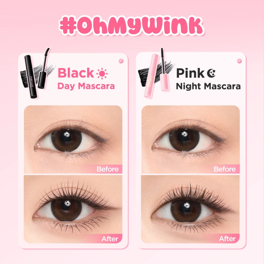 Pinkflash Ohmywink มาสคาร่า กันน้ำ ติดทนนาน thumbnail 4