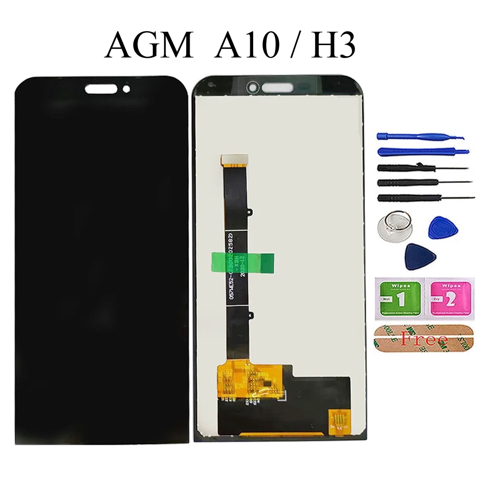 LCD สําหรับ AGM A9 H1 A10 H3Glory Pro G1 SE G1S H5 H5 Pro H6 X3 X5 Z1 หมายเหตุ N1 G2 G2 Pro จอแสดงผล