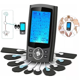 INSMART เครื่องนวดไฟฟ้า TENS 36 โหมด บรรเทาอาการปวดกล้ามเนื้อไฟฟ้า 3ใน1 EMS เครื่องกระตุ้นกล้ามเนื้อ