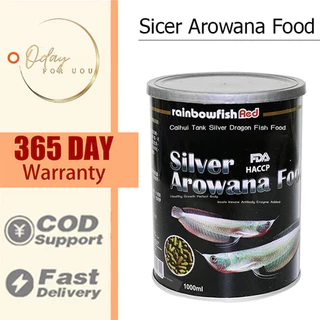 🔥Line Star🔥Rainbow Silver Arowana อาหารปลาอโรวาน่า อาหารปลามังกรเงิน มังกรเงินเผือก มังกรเงินสโนว์ สูตรเร่งสี เร่งโต 1000ml ส่งด่วนค่ะ