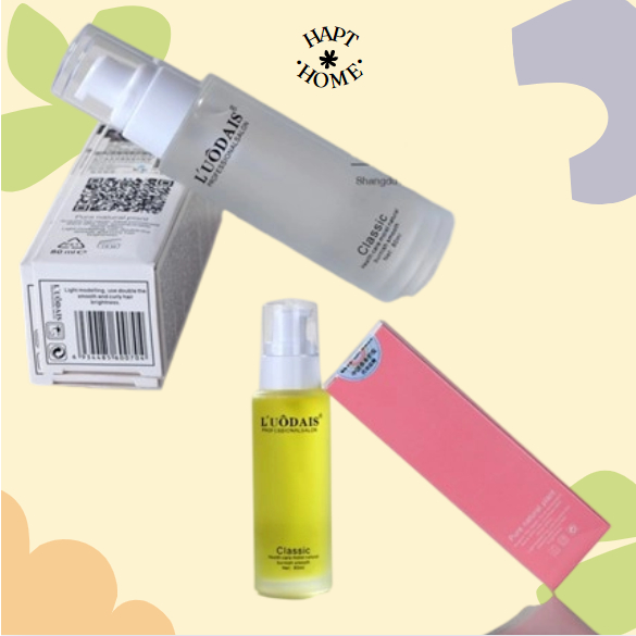 [Limited Edition] น้ำมันหอมระเหย HAPY 80ml กลิ่นลาเวนเดอร์ บำรุงเส้นผมทุกประเภท (ผมตรง-ผมหยิก) แถมฟรี! ครีมหมักผม｜ของขวัญเซอร์ไพรส์