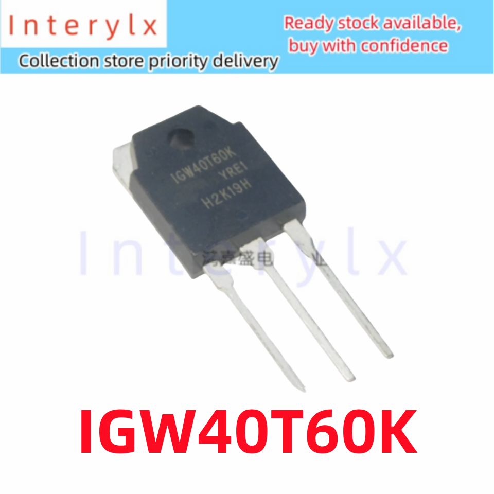2 ชิ้น/ล็อตยี่ห้อ IGW40T60K 40T60/IGBT เดี่ยว LGW40T60 หลอด 1GW40T60 tta