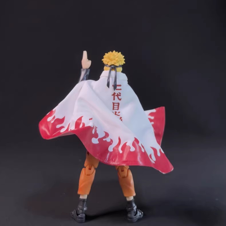 NANA shf Naruto Seventh Generation Uzumaki Naruto เสื้อคลุมนารูโตะ เสื้อคลุมนารูโตะ