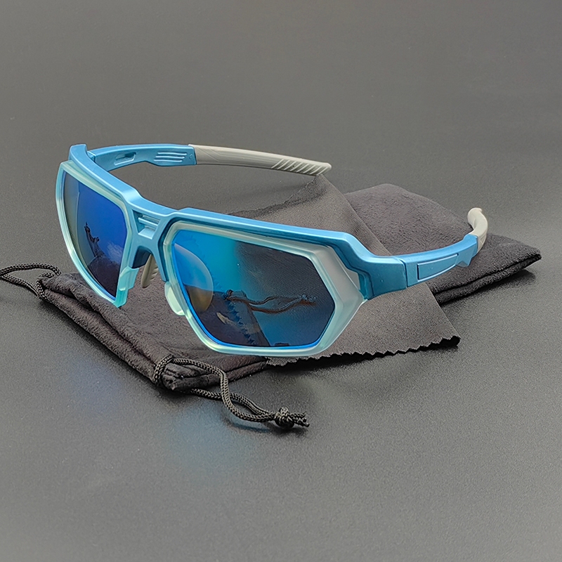 2025 สินค้าใหม่แว่นตากันแดดกีฬา UV400 เลนส์วิ่งตกปลาขี่จักรยานแว่นตา Cyclist จักรยานแว่นตา