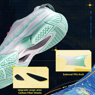 Kawasaki 2025 ใหม่ Pickleball Shoesรองเท้าแบดมินตัน K1B30-C32017 Dream GALAXY ผู้หญิงและผู้ชาย Professional Training Anti slip ทนทาน Shock Absorbing Retro รองเท้ากีฬา
