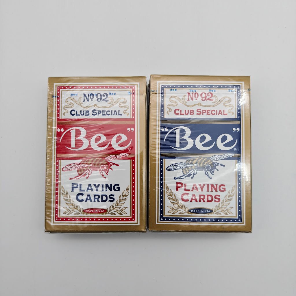 【BEE】bridge size deck bee card Magic card props toy