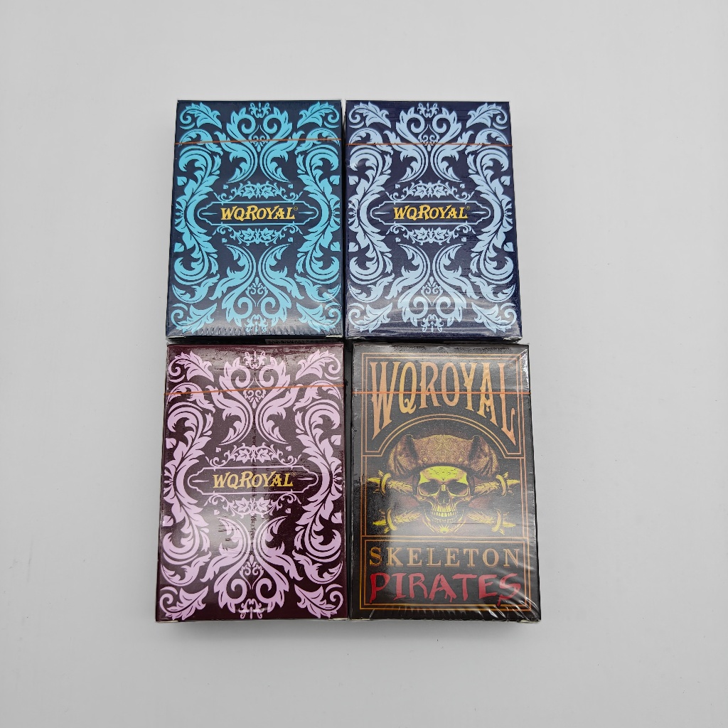 MAGIC card WQROYAL 100% Plastic Cards พลาสติก