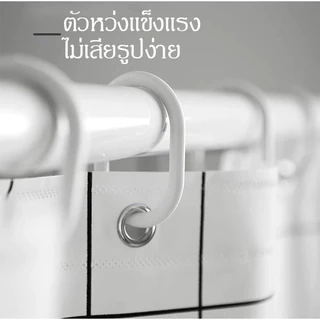 ผ้าม่านห้องน้ํากันเชื้อรา ม่านกันน้ํา พรุ่งนี้ ม่านพลาสติก 80*180/150*180/200*200ซม มีหลายลายให้เลือก อาบน้ํา
