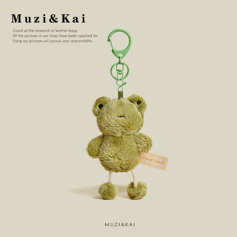 Muzikai จี้ตุ๊กตาผ้ากํามะหยี่ จี้ห้อยกระเป๋า