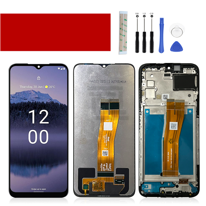 ทดสอบ 100% 6.58 "สําหรับ Nokia G400 จอแสดงผล LCD TA-1530 TA-1448 TA-1476 N1530DL LCD Touch Screen Di